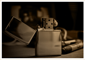 Серебряные Zippo